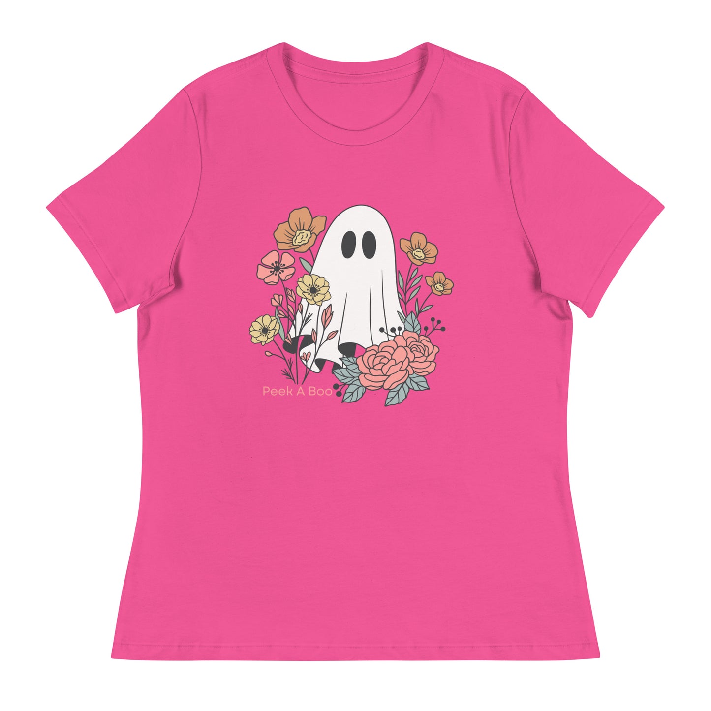 Women's Relaxed T-Shirt - Peek A Boo