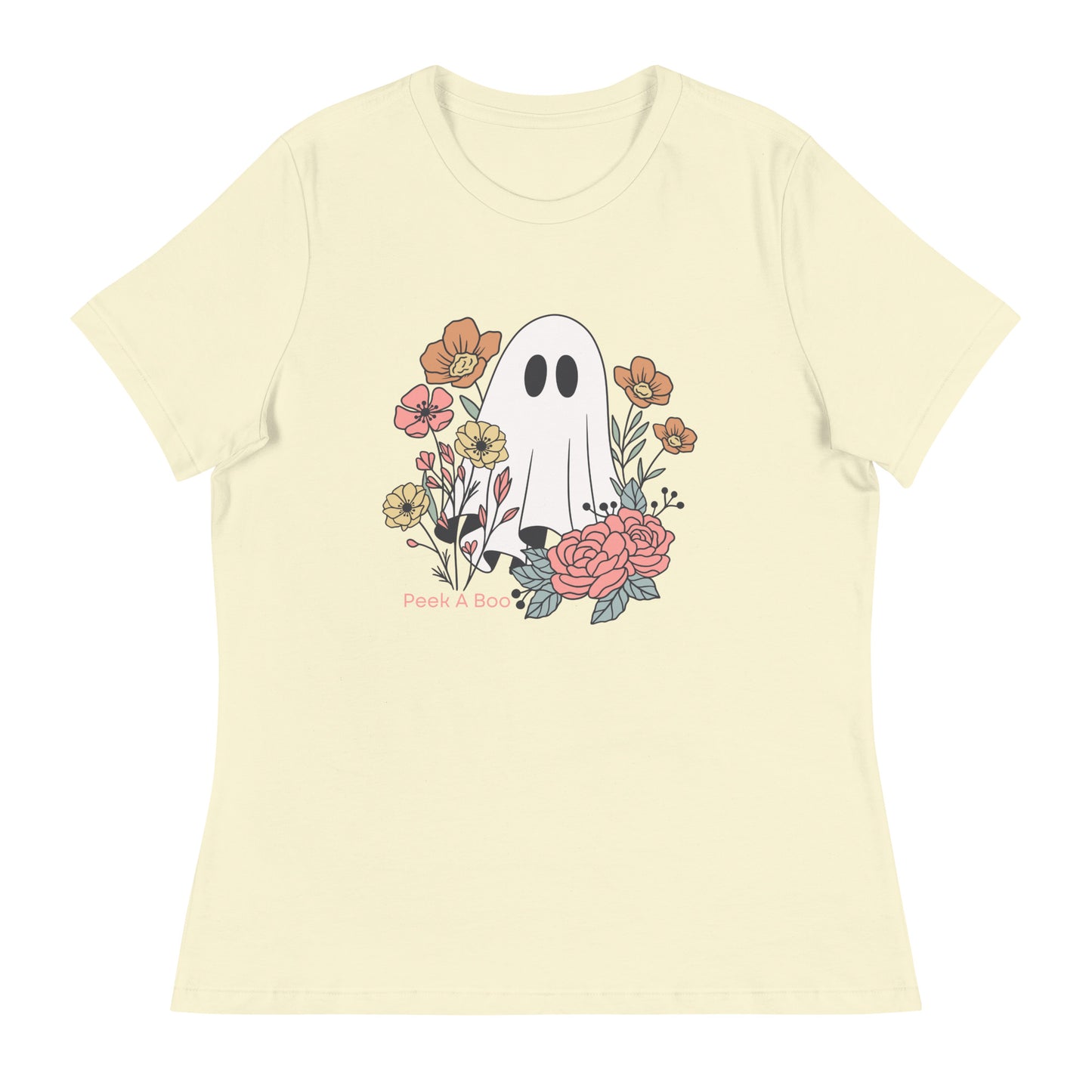 Women's Relaxed T-Shirt - Peek A Boo